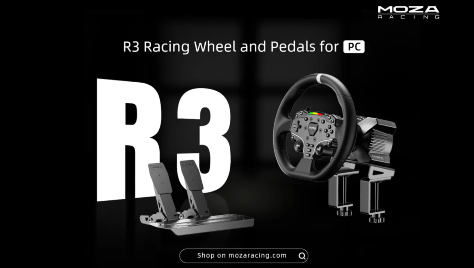 MOZA R3 レーシングシミュレーター